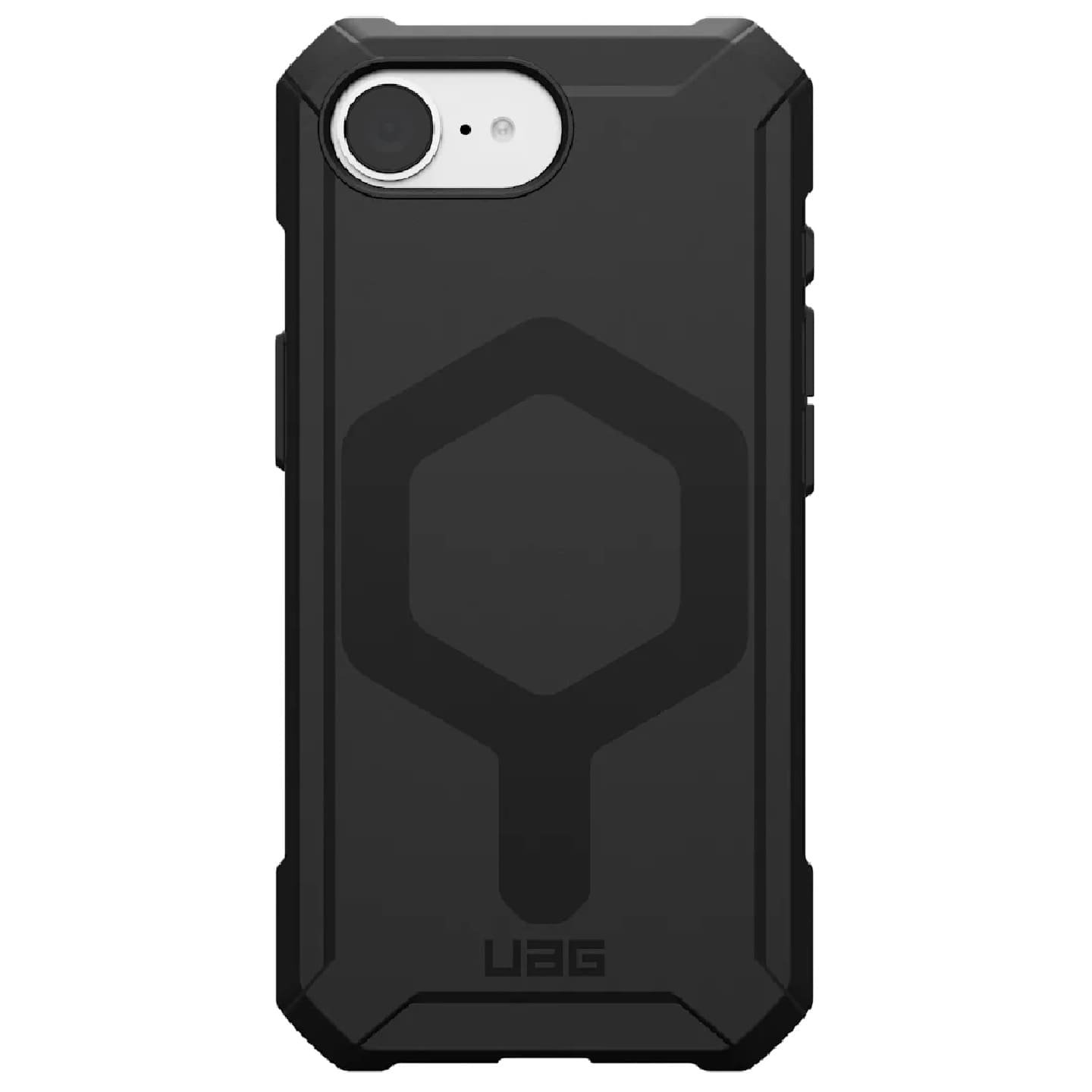 UAG Essential Armor MagSafe Apple iPhone 17e / iPhone 16e (6.1") Rugged Case - Black (114496114040),15 Ft. Drop Protection, 10 Years Warranty