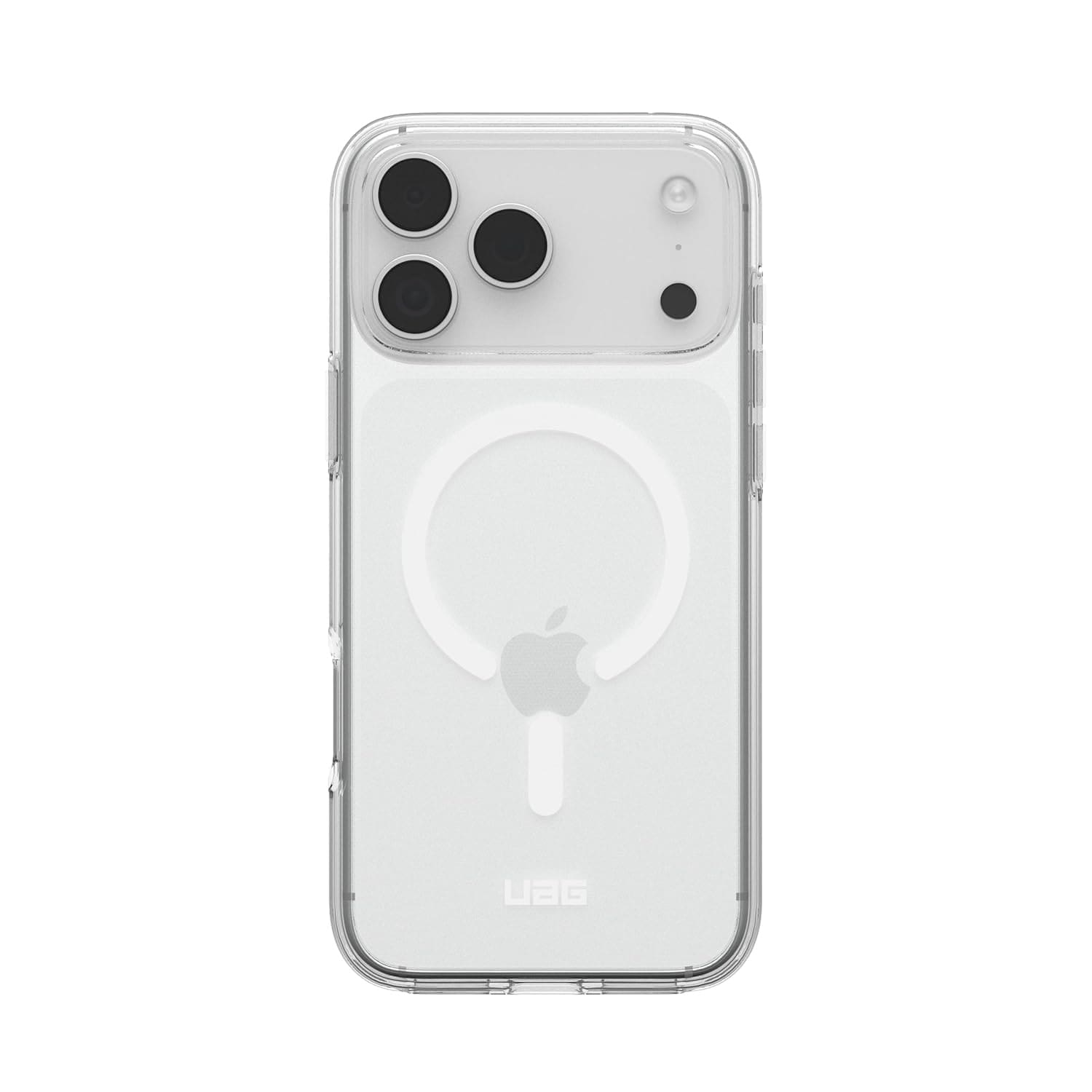 UAG Scout Clear MagSafe New Apple iPhone Pro Max 2026 / iPhone 17 Pro Max (6.9") Rugged Case - Ice/White (114557114341), 10 Years Warranty