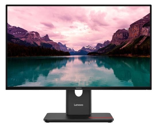 LENOVO ThinkVision T24-40 23.8"/24" 120Hz FHD Monitor 1920x1080 16:9 Height Adjustable Titl Swivel Pivot USB-C (15W PD) 3xUSB-A VGA DP HDMI Hub~63CFMA